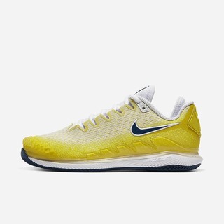 Adidasi Tenis Nike NikeCourt Air Zoom Vapor X Knit Hard Court Dama Galbeni Albi Albastri | VSIT-3261